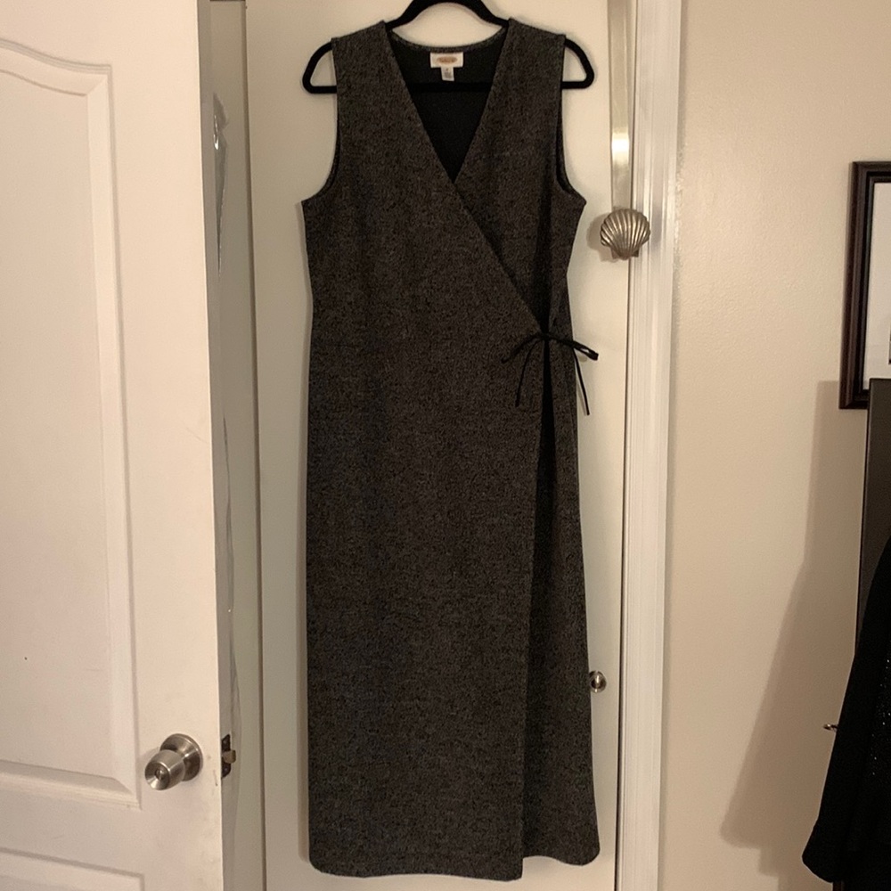 Full length wrap dress from Talbots. Size M